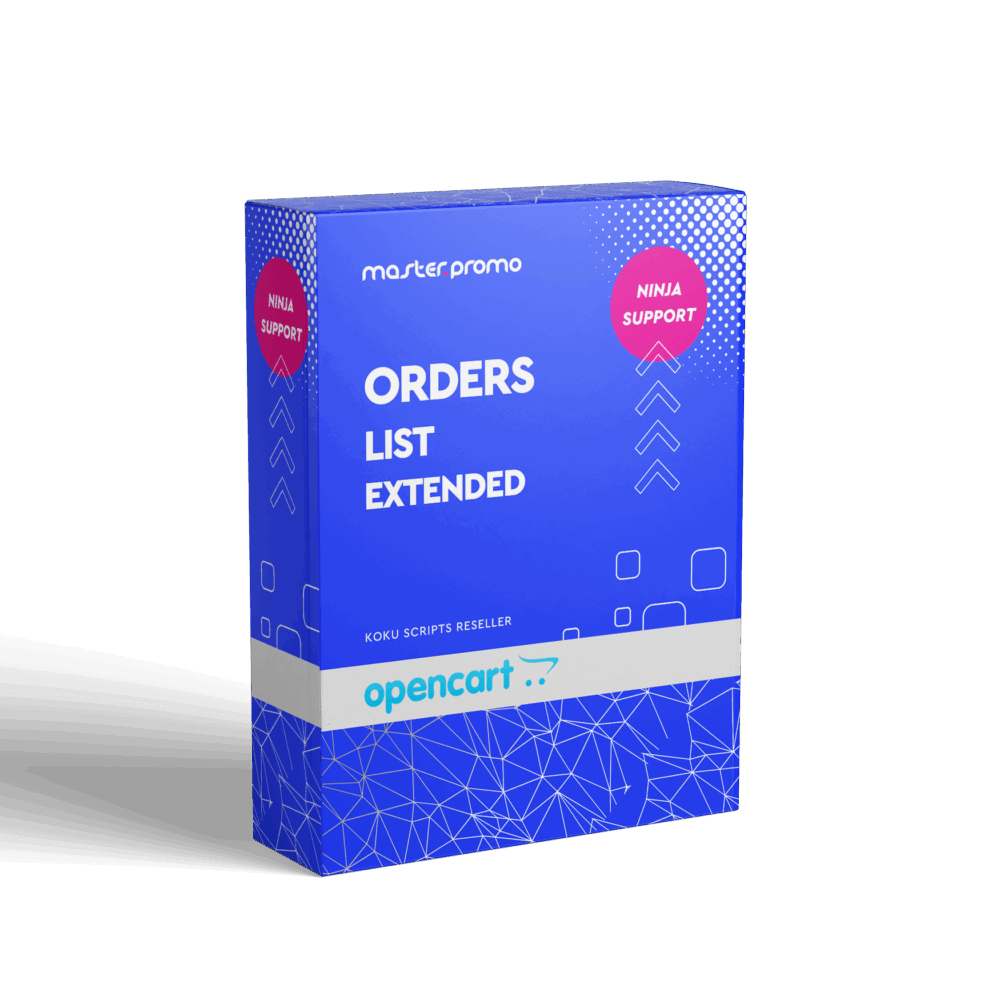 Orders List Extended