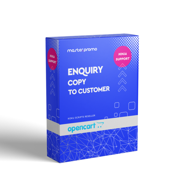 Enquiry copy to customer
