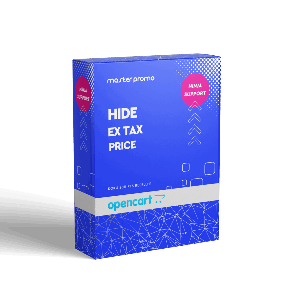 Hide Ex Tax price